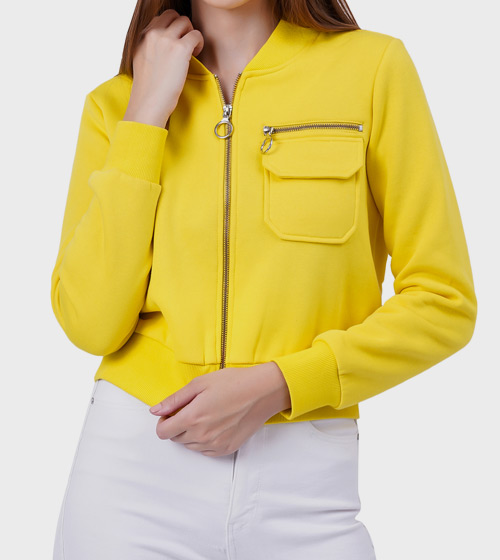 Fleece Yellow Jacket